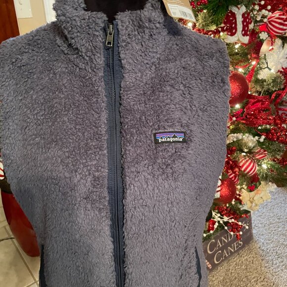 NWT Patagonia Los Gatos Fleece Vest Women's Smolder Blue XL - Picture 3 of 7